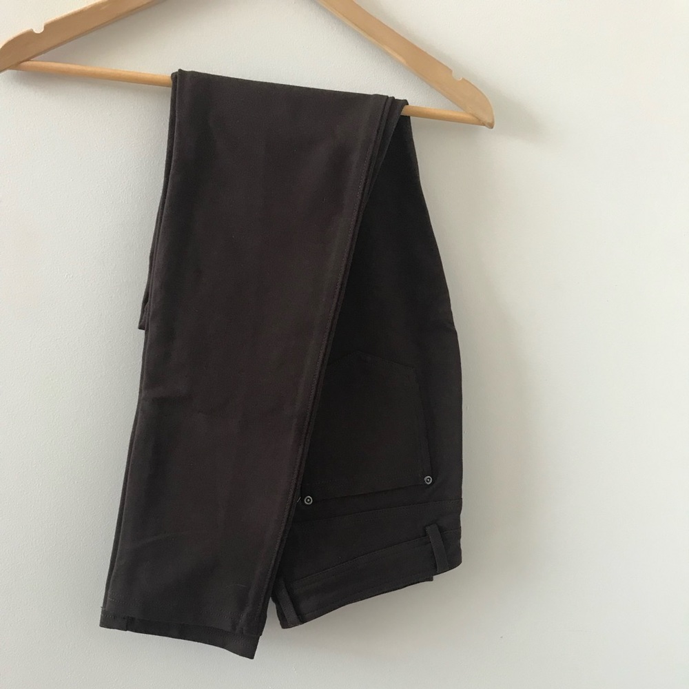 Simon Chang - EUC - Brown stretch Denim - Sz 10